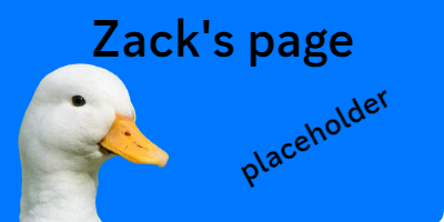 Zack's page banner